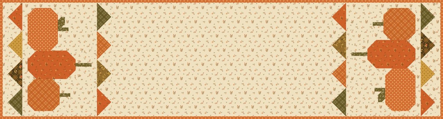 Pick of the Patch Runner Kit - Bountiful (KT-17860) - Maple Leaf Quilting Company Ltd.