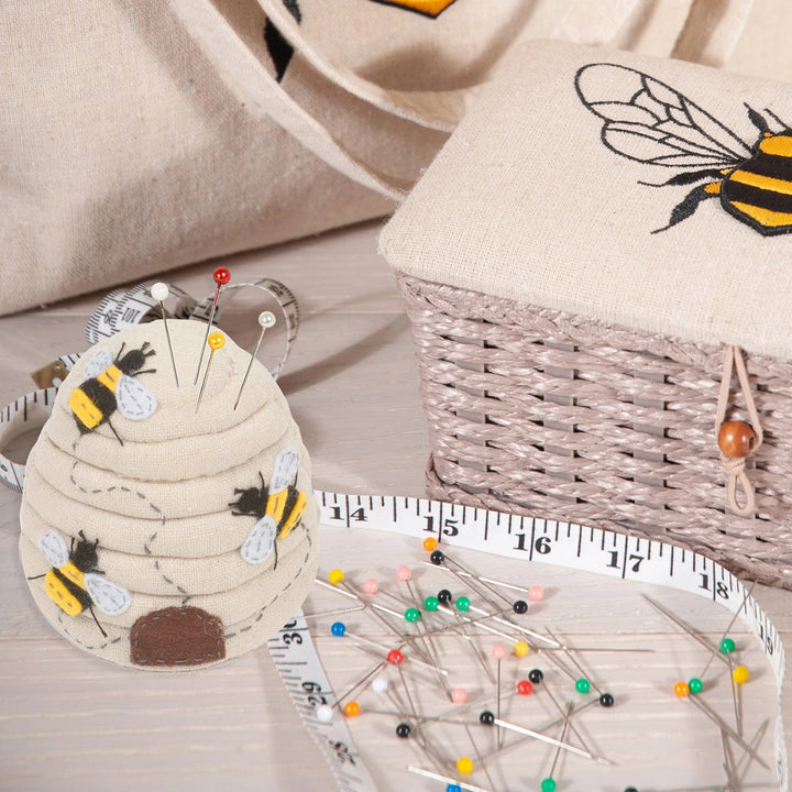 Pincushion Bee Hive (PCBEE - 347) - Maple Leaf Quilting Company Ltd.
