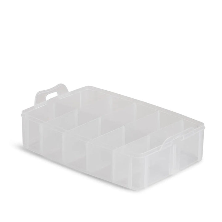 Plastic Carrying Case Organizer - Fits 10 x Glide 1000m spools - Maple Leaf Quilting Company Ltd.