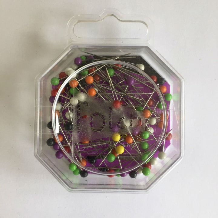 Plastic Headed Quilting &amp; Dressmakers (100 Pins) - Maple Leaf Quilting Company Ltd.
