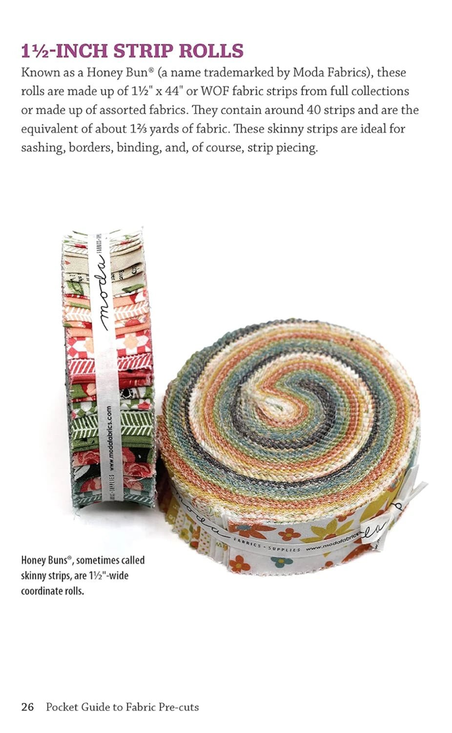 Pocket Guide to Fabric Pre - Cuts (L0291P) - Maple Leaf Quilting Company Ltd.