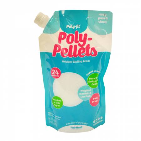 Poly Pellets Weighted Stuffing Beads Easy Pour and Store (24oz) - Maple Leaf Quilting Company Ltd.
