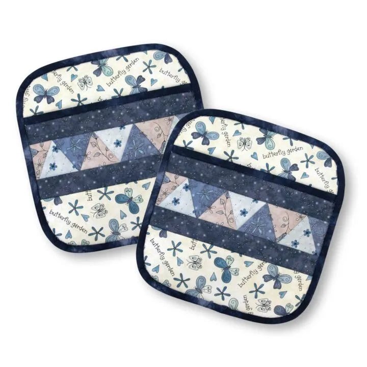 Potholders Quilt - As - You - Go Kit (2 - Pack) - Maple Leaf Quilting Company Ltd.