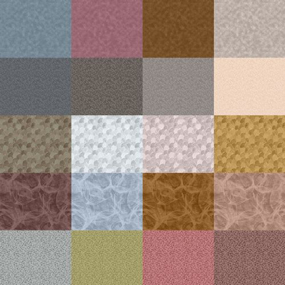 POV Blenders by Goldi L.Studio Collection | Fat Quarter Packages - 20pcs - Maple Leaf Quilting Company Ltd.