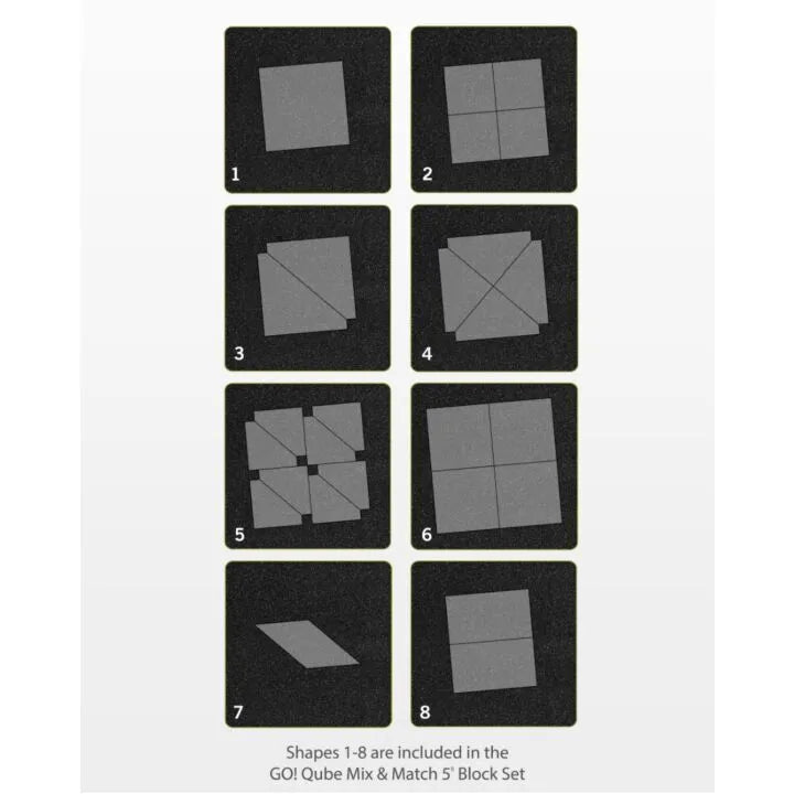 PRE - ORDER Ready. Set. GO! Ultimate Fabric Cutting System Boxed Set - 5" Block (55700W5) - Maple Leaf Quilting Company Ltd.