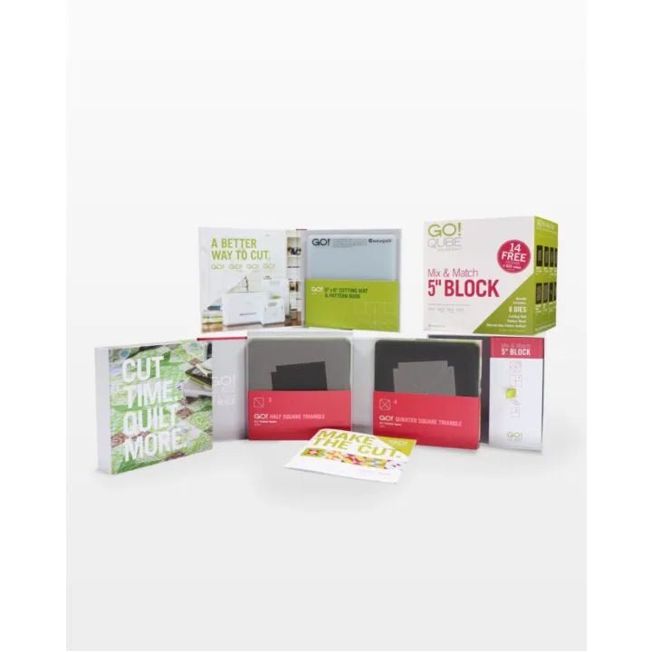 PRE - ORDER Ready. Set. GO! Ultimate Fabric Cutting System Boxed Set - 5" Block (55700W5) - Maple Leaf Quilting Company Ltd.