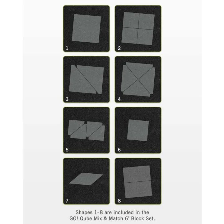 PRE - ORDER Ready. Set. GO! Ultimate Fabric Cutting System Boxed Set - 6" Block (55700W6) - Maple Leaf Quilting Company Ltd.