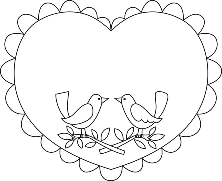 Pretty & Playful Iron - on Labels for Quilts & More (20530) - Maple Leaf Quilting Company Ltd.