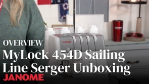 Janome 454D Sailing Line Serger