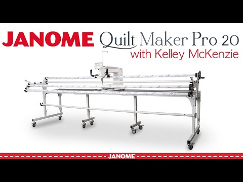 Janome Quilt Maker Pro 20 Introductory Package with 12' Frame