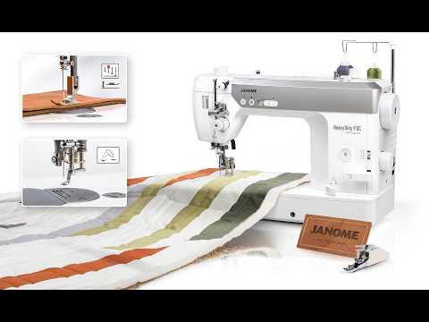 Janome HD9QC Professional High Speed, Straight Stitch