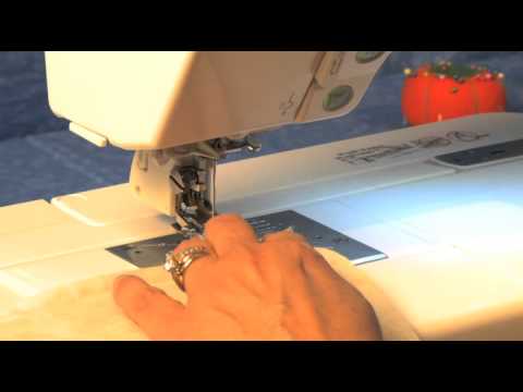 Janome Open Toe Even Feed (Walking) Foot with Quilting Guide