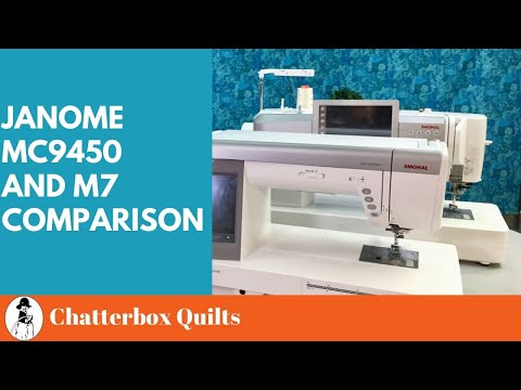 Free Motion Quilting Feet for the Janome MC9450 — Chatterbox Quilts