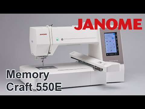 Janome Memory Craft 550E Limited Edition