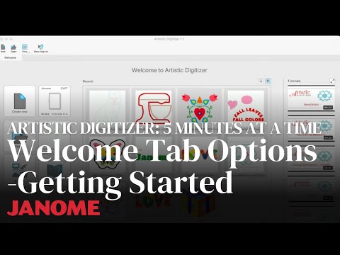 Janome Artistic Digitizer 2.0