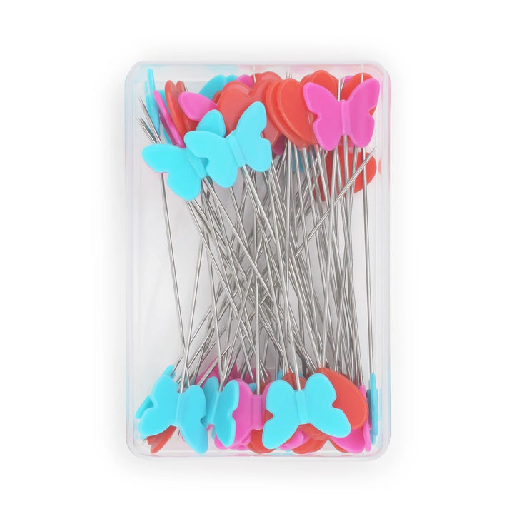 Prym Love Flat Head Pins (60100) - Maple Leaf Quilting Company Ltd.