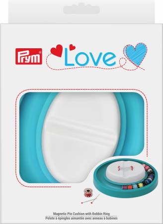 Prym Love Magnetic Pin Cushion with Bobbin Ring (PL60111) - Maple Leaf Quilting Company Ltd.