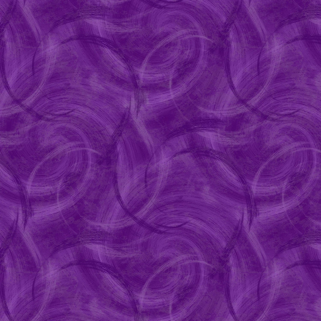 Purple Quasi Circle Texture 108” Flannel ( BQ3995F - 55) - Sold in UNITS of 1/4 metre - Maple Leaf Quilting Company Ltd.
