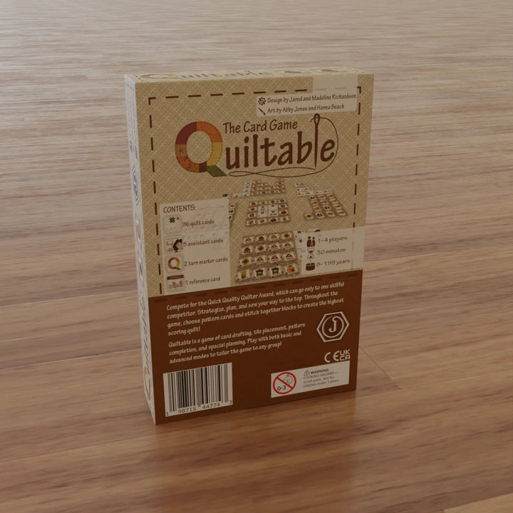 Quiltable The Card Game - Maple Leaf Quilting Company Ltd.