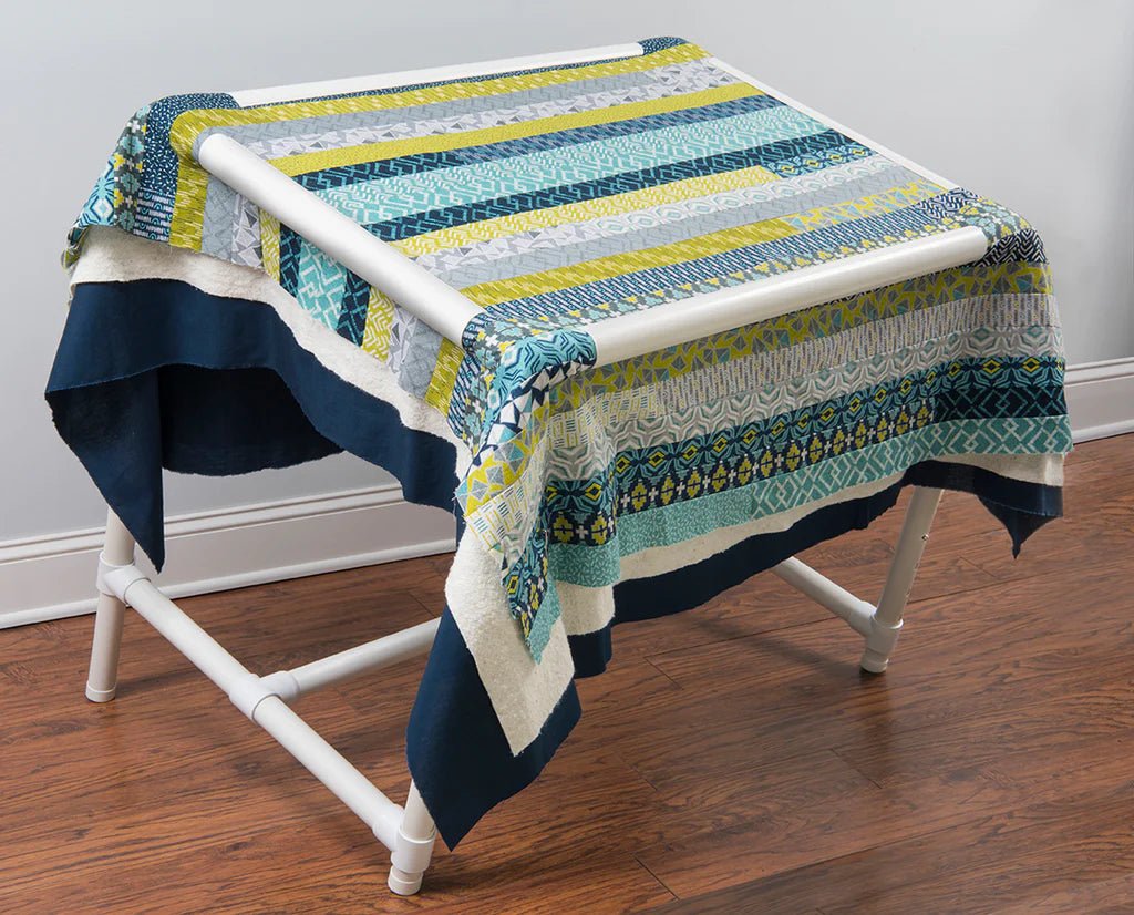 Quilters Floor Frame - Maple Leaf Quilting Company Ltd.