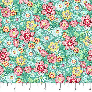 Quilting in Bloom Collection | 5in Squares - 42pcs (CQUILTING42-10) - Maple Leaf Quilting Company Ltd.