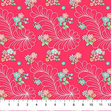 Quilting in Bloom Collection | 5in Squares - 42pcs (CQUILTING42-10) - Maple Leaf Quilting Company Ltd.