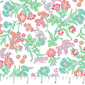 Quilting in Bloom Collection | 5in Squares - 42pcs (CQUILTING42-10) - Maple Leaf Quilting Company Ltd.