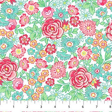 Quilting in Bloom Collection | 5in Squares - 42pcs (CQUILTING42-10) - Maple Leaf Quilting Company Ltd.