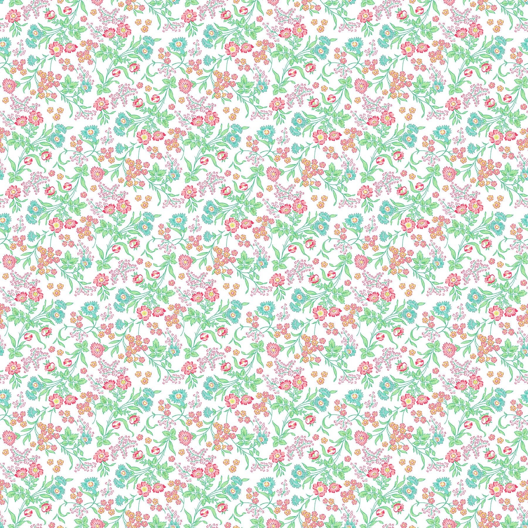 Quilting in Bloom Collection | 5in Squares - 42pcs (CQUILTING42-10) - Maple Leaf Quilting Company Ltd.