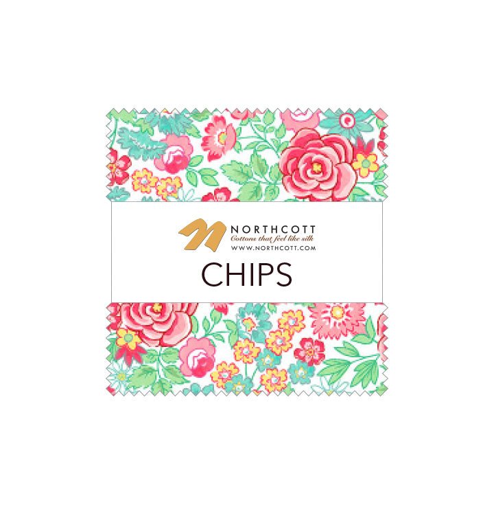 Quilting in Bloom Collection | 5in Squares - 42pcs (CQUILTING42-10) - Maple Leaf Quilting Company Ltd.
