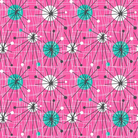 Raspberry Atomic 108" Cotton (WBX5440 - RASP) – Sold in UNITS of ¼ metre - Maple Leaf Quilting Company Ltd.