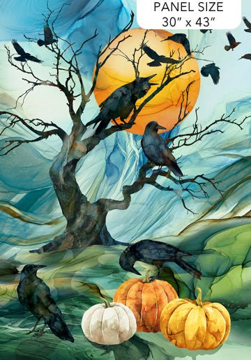 Raven's Call Panel 30" x 43" Panel (DP28945 - 66) - Maple Leaf Quilting Company Ltd.