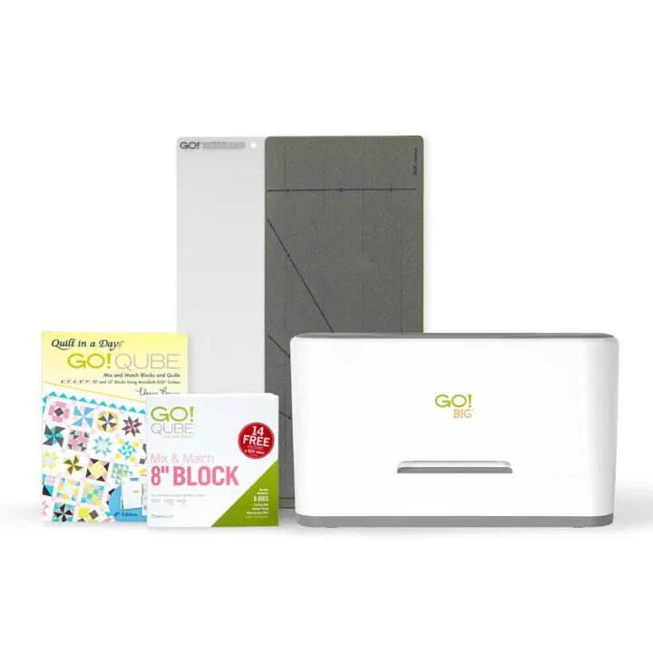 Ready. Set. GO! Big® Ultimate Electric Fabric Cutting System (56479) - Maple Leaf Quilting Company Ltd.