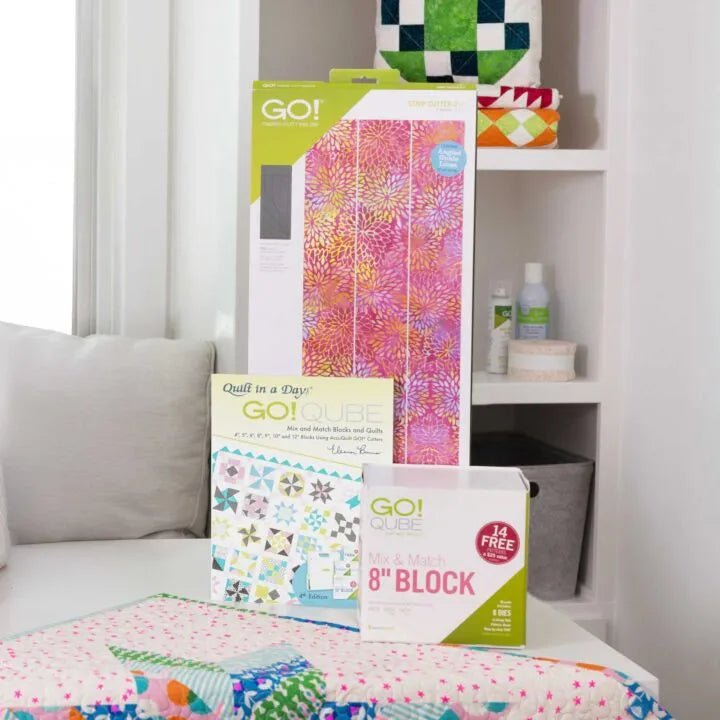 Ready. Set. GO! Big® Ultimate Electric Fabric Cutting System (56479) - Maple Leaf Quilting Company Ltd.