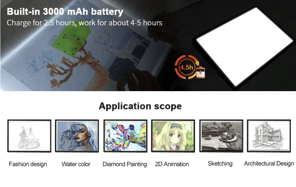 Rechargeable Light Tablet - Maple Leaf Quilting Company Ltd.