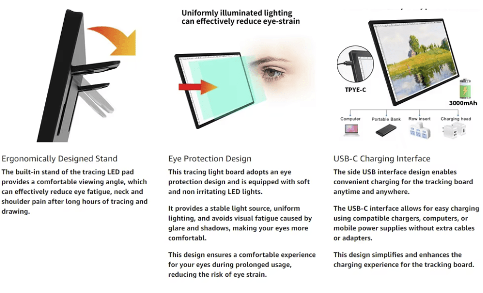 Rechargeable Light Tablet - Maple Leaf Quilting Company Ltd.