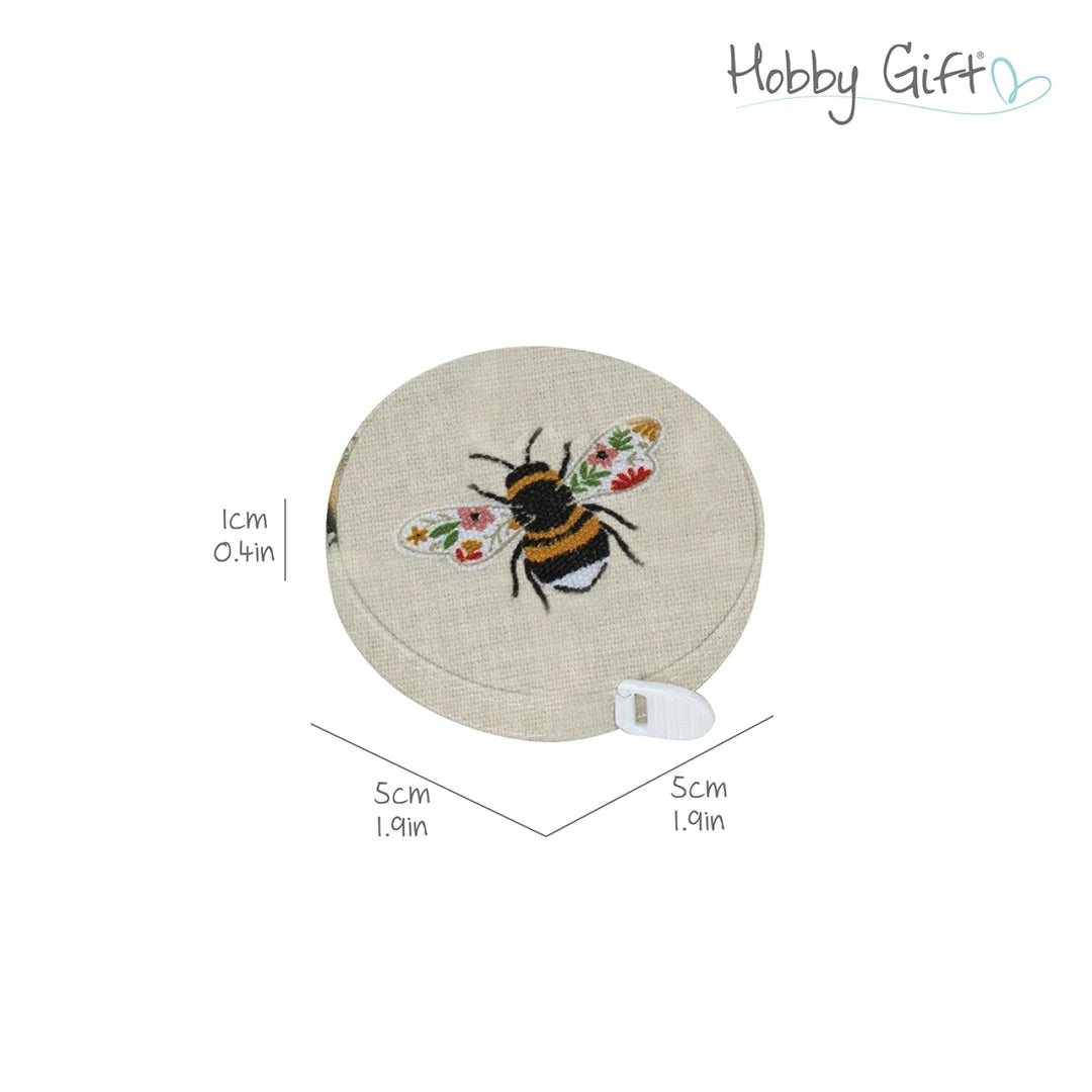 Rectractable 60in Tape Measure Bee (TK23 - 587) - Maple Leaf Quilting Company Ltd.