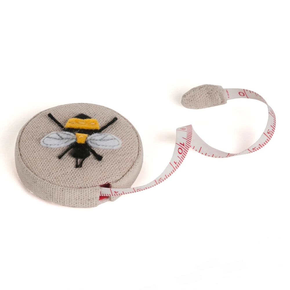 Rectractable 60in Tape Measure Linen Bee (TK23 - 347) - Maple Leaf Quilting Company Ltd.