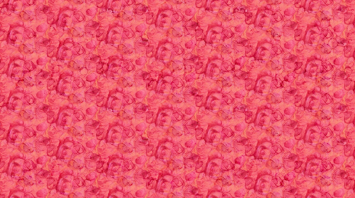 Red Bloom - Veranda by Deborah Edwards & Melanie Samra - Northcott 44” - (DP28404 - 24) – Sold in UNITS of ¼ metre - Maple Leaf Quilting Company Ltd.