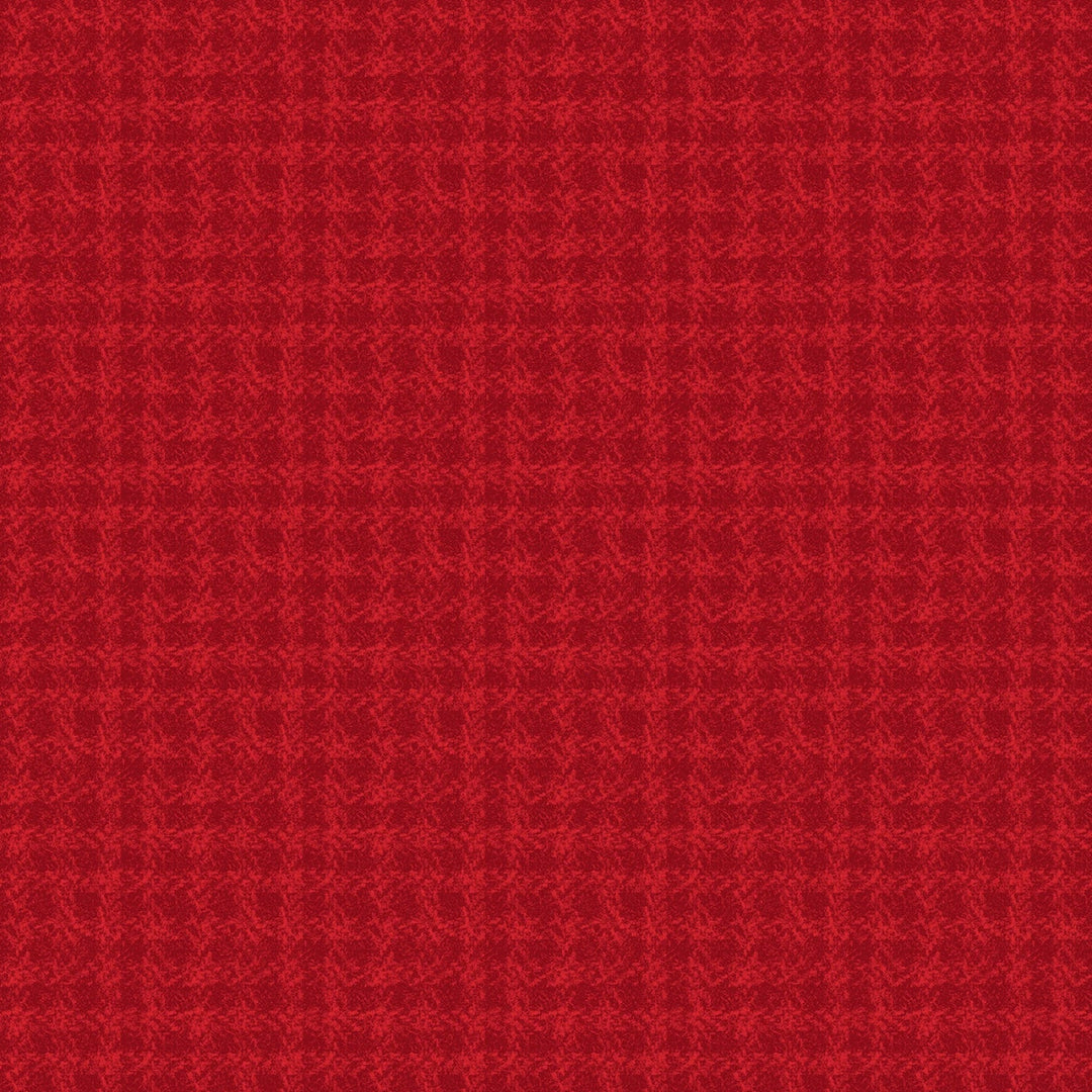 Red Texture Flannel - 44" Wide (F10898M - R) - Maple Leaf Quilting Company Ltd.