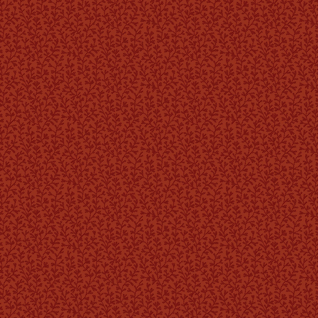 Red Tonal Vine 44” - (R111332D - RED) – Sold in UNITS of ¼ metre - Maple Leaf Quilting Company Ltd.