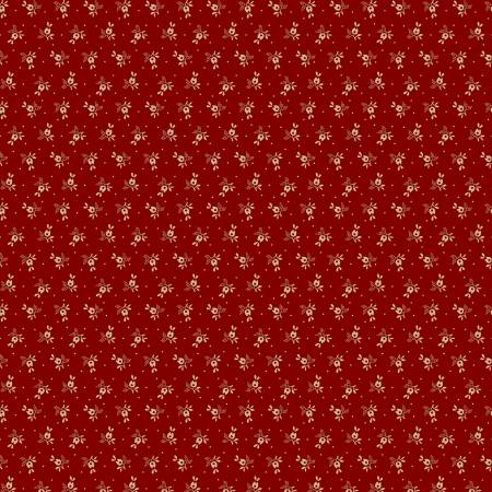Red Tulips 44” - (R311356D - RED) – Sold in UNITS of ¼ metre - Maple Leaf Quilting Company Ltd.
