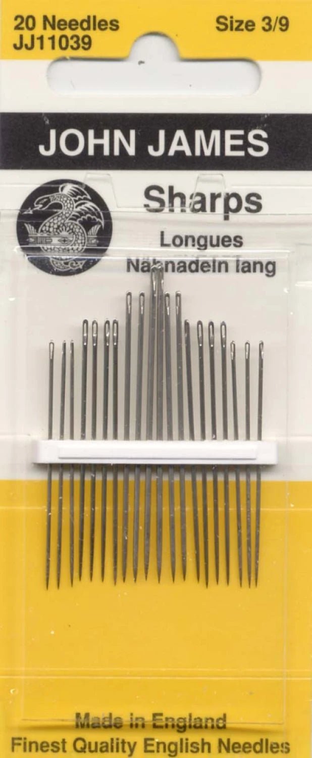 Regular Sharp Sewing Needles - Maple Leaf Quilting Company Ltd.