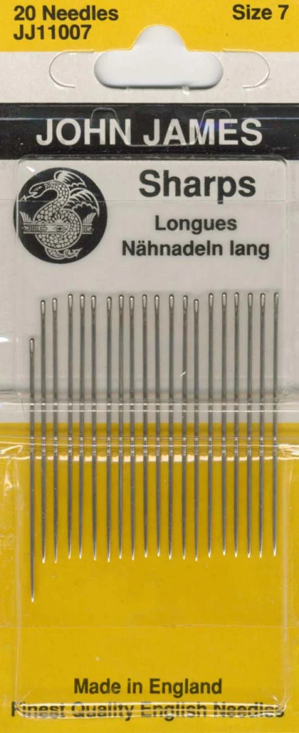 Regular Sharp Sewing Needles - Maple Leaf Quilting Company Ltd.
