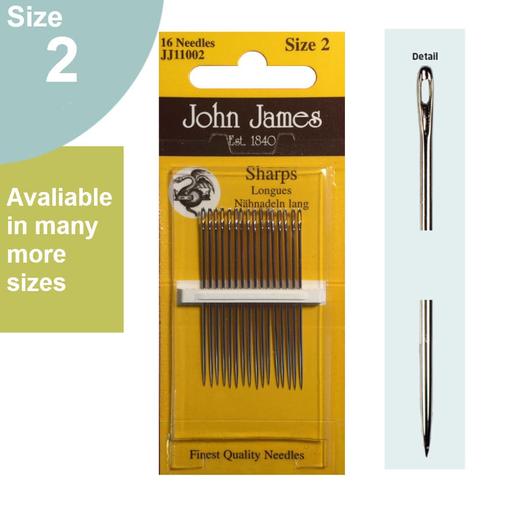 Regular Sharp Sewing Needles - Maple Leaf Quilting Company Ltd.