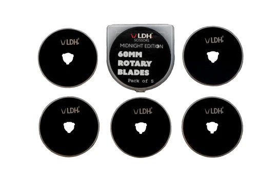 Replacement Blades in Midnight Black (45mm and 60mm) - Maple Leaf Quilting Company Ltd.