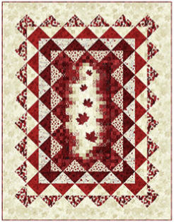 Ripple Effect Quilt Kit - Northcott (70.5