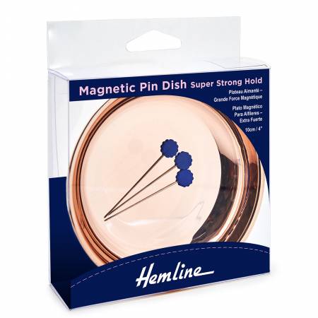 Rose Gold Magnetic Pin Dish (279MD) - Maple Leaf Quilting Company Ltd.