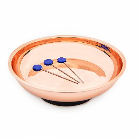 Rose Gold Magnetic Pin Dish (279MD) - Maple Leaf Quilting Company Ltd.