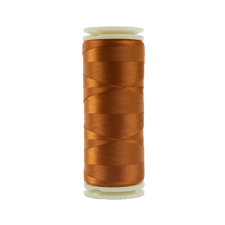 Rust - 721 | InvisaFil™ 100wt Invisible Cottonized Polyester Thread (400m/437yd) - Maple Leaf Quilting Company Ltd.